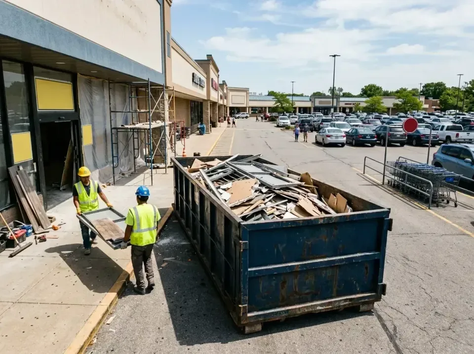 retail-store-renovation-debris-003 — frequently asked questions, Roll-off Dumpster Rentals in Colonial Heights, VA